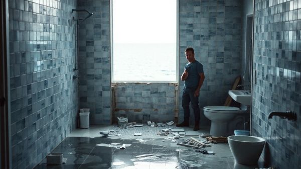 Carreleur en bord de mer : conseils pour une salle de bain humide
