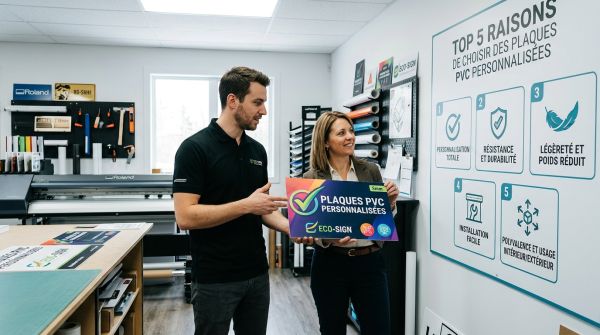 Top 5 raisons de choisir des plaques PVC personnalisées