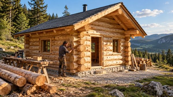 Tout savoir sur la construction de maisons en rondins de bois